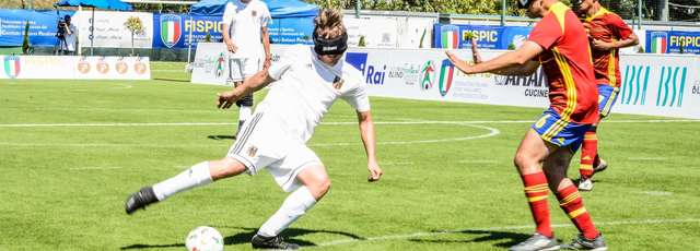 Deutsche Blindenfußball-Nationalmannschaft stößt Tür zum EM-Halbfinale weit auf