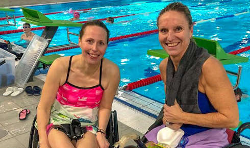 Tanja Scholz: Schwimmen war und ist ihr Leben