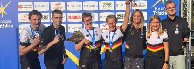 Vier EM-Medaillen für Para Triathleten: Schulz siegt zum elften Mal