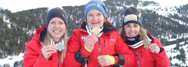 Para Ski alpin: Super-G-Medaillensatz zum WM-Auftakt