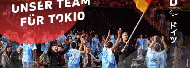 Das Team Deutschland Paralympics für Tokio