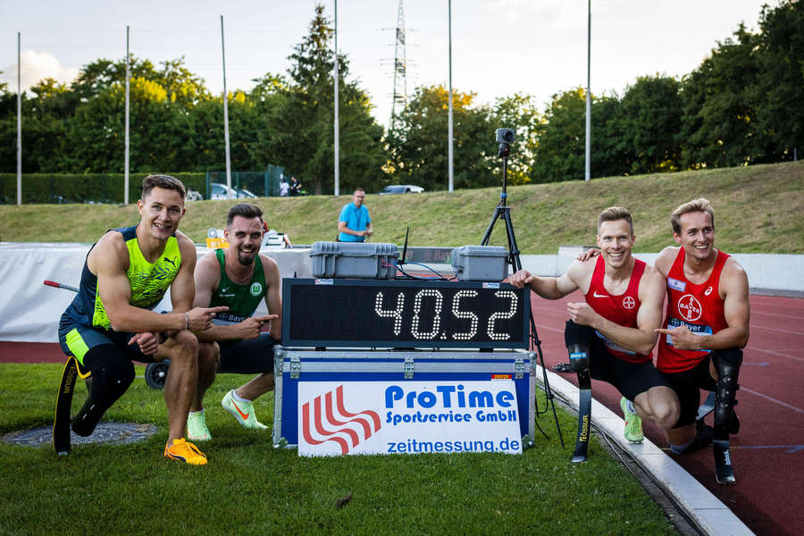 "Wollen die Staffel zurück": Drei Weltrekorde beim Para Leichtathletik Heimspiel