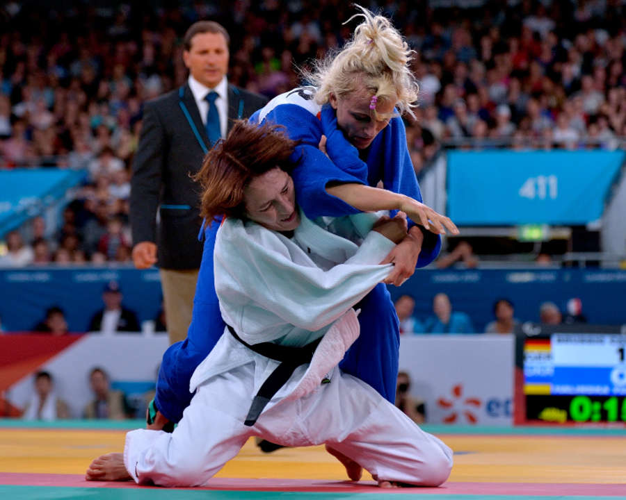 Judo-EM: Trotz Fußbruch zur Silbermedaille