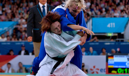 Judo-EM: Trotz Fußbruch zur Silbermedaille
