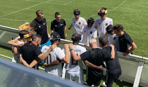 Blindenfußball-EM: Deutsches Team verpasst Bronze im Sechsmeterschießen