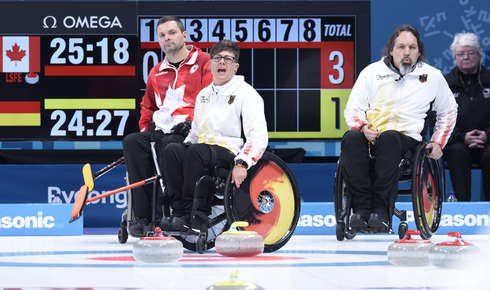 Premiere beim Rollstuhlcurling: Erste Mixed Double-WM