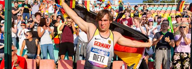 Fast Weltrekord: Europameistertitel für Sebastian Dietz