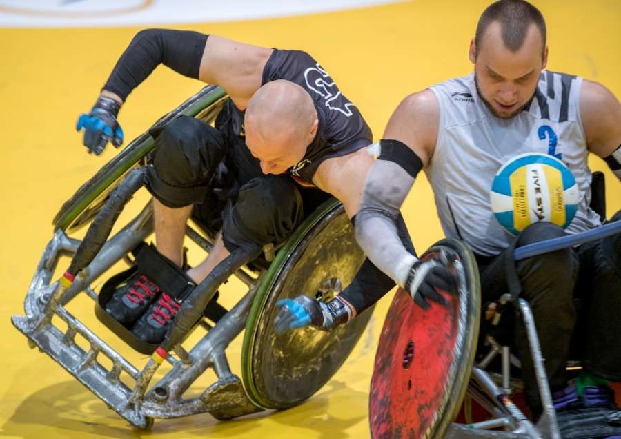 Rollstuhlrugby-EM: Hoher Sieg zum Auftakt