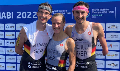 Para Triathlon-WM: Silber und Bronze bei Hitzeschlacht