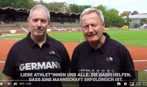 Videobotschaft an das Team Deutschland Paralympics